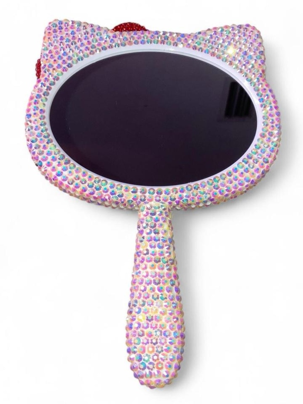 Hello Kitty Rhinestone Vanity Handheld Mirror - Picture 2 of 4